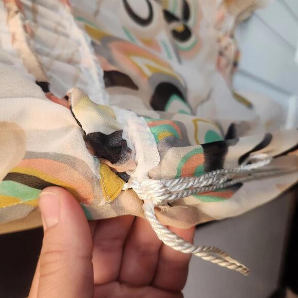 Lane Bryant Women's Floral Boho Chiffon Kimono Top - Size 22/24 - Picture 3 of 7